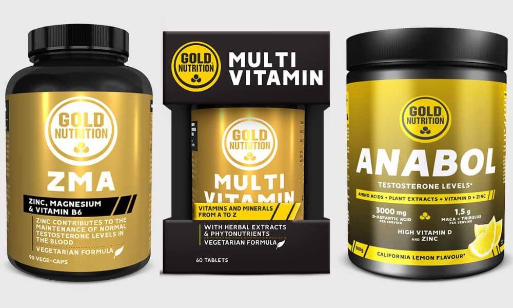 gold nutrition testosterona pack